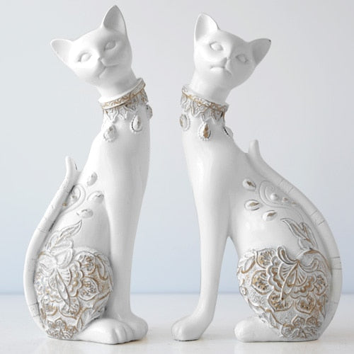 Adorable Mini Cat Decor Figurines