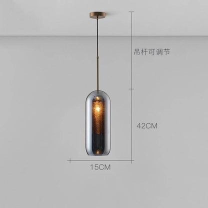 Beautiful Hexagon Glass Pendant Lighting