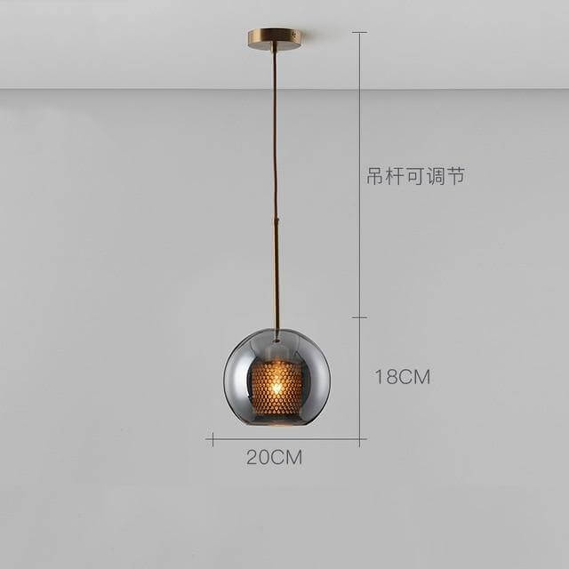 Beautiful Hexagon Glass Pendant Lighting