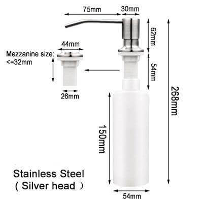 Wall Mounted Hand Soap Dispenser