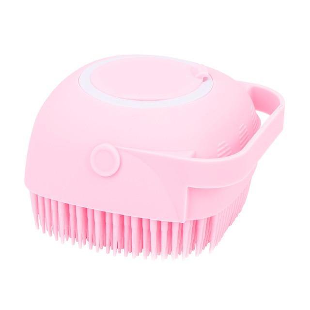 Soft Touch Shower Brush Dispenser