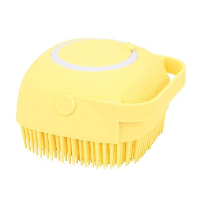 Soft Touch Shower Brush Dispenser