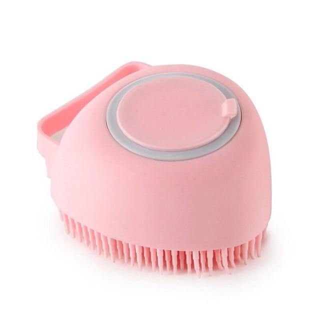 Soft Touch Shower Brush Dispenser