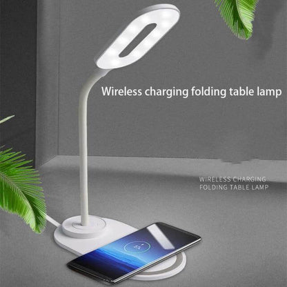 Dual Function Wireless Charger Desk Lamp