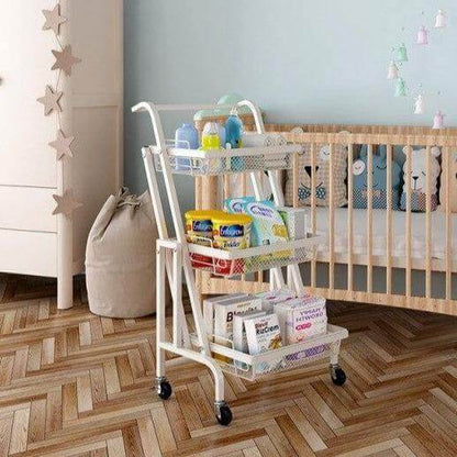 Compact Collapsible Kitchen Shelf Organizer