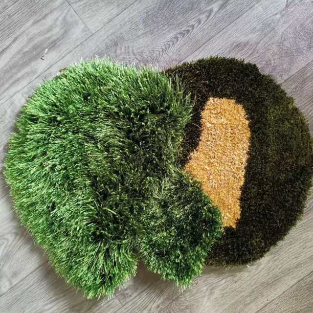 Natural Fiber Green Indoor Rug