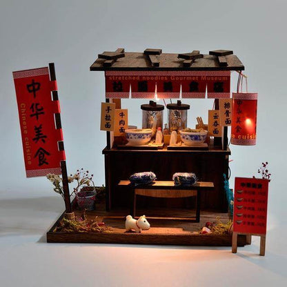 Handcrafted Wooden Asian Style Home Decor Model