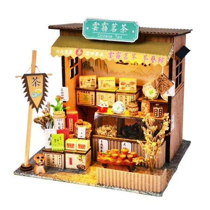 Handcrafted Wooden Asian Style Home Decor Model