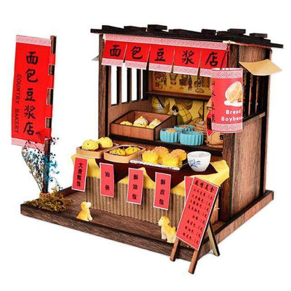 Handcrafted Wooden Asian Style Home Decor Model