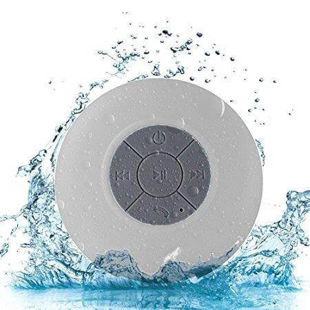 Compact Waterproof Bluetooth Shower Speaker