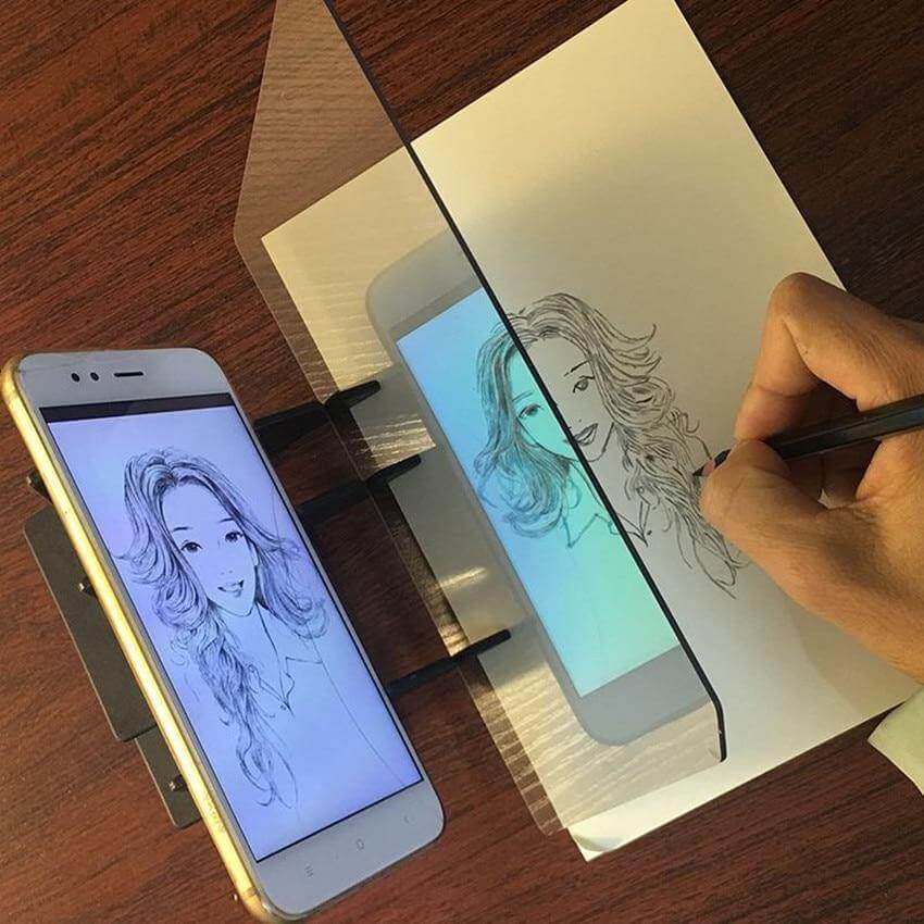 Artistic LED Drawing Table - Pexav