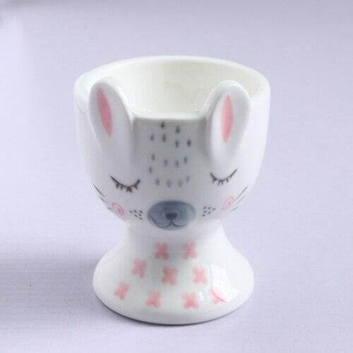 Adorable Farm Animal Egg Cup Set