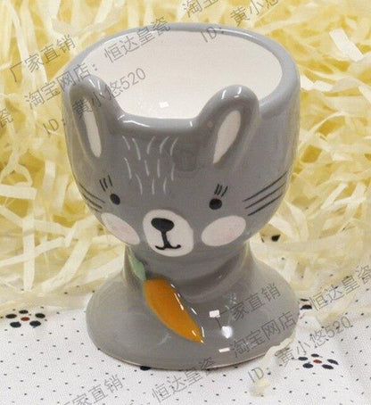 Adorable Farm Animal Egg Cup Set