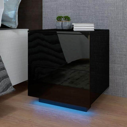 Stylish LED Bedside Table Lamp with Storage