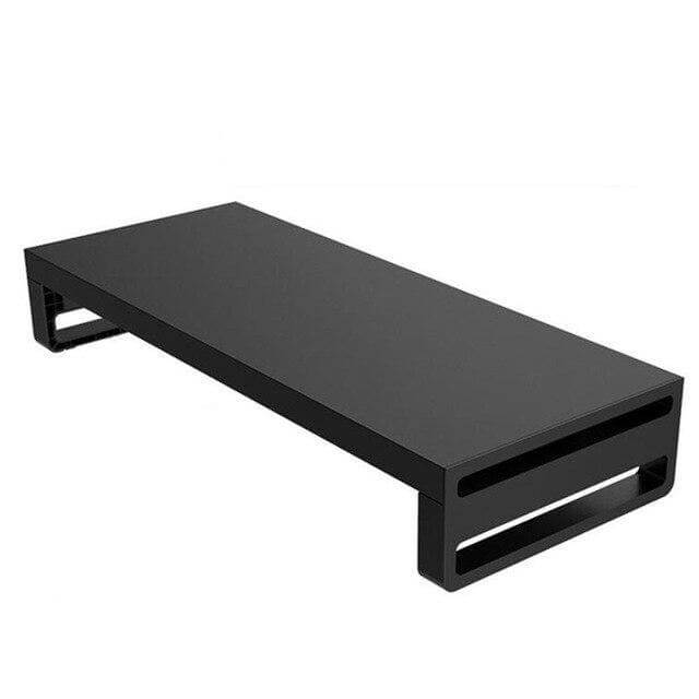 Adjustable Height Computer Screen Holder with Wireless Charger