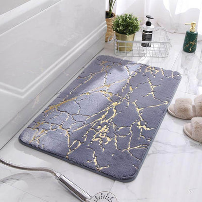 Plush Anti-Slip Absorbent Bathroom Floor Mat - Pexav