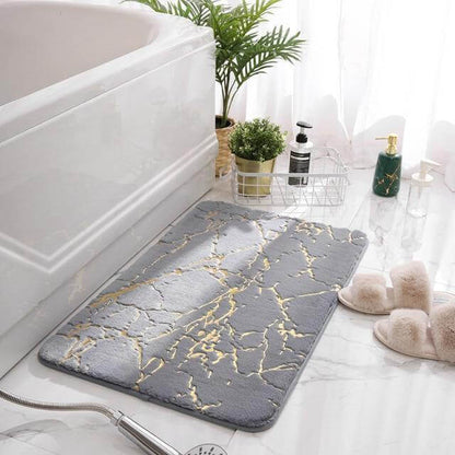 Plush Anti-Slip Absorbent Bathroom Floor Mat