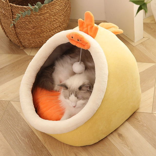 Easy Clean Plush Pet Bed