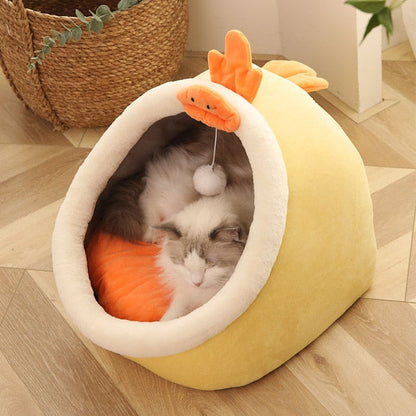 Easy Clean Plush Pet Bed