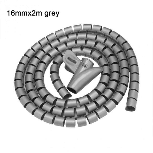 2 Pack Flexible Cord Management Organizer