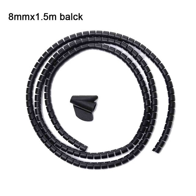 2 Pack Flexible Cord Management Organizer