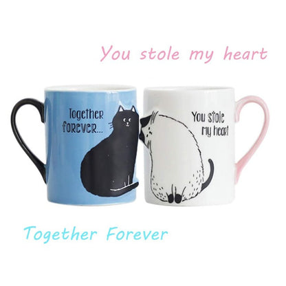 Romantic His Hers Coffee Mugs