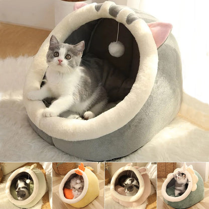 Easy Clean Plush Pet Bed - Pexav