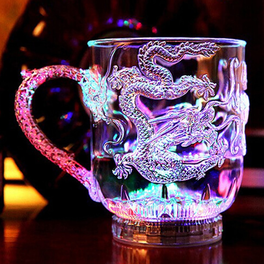 Colorful LED Light Up Party Mug - Pexav