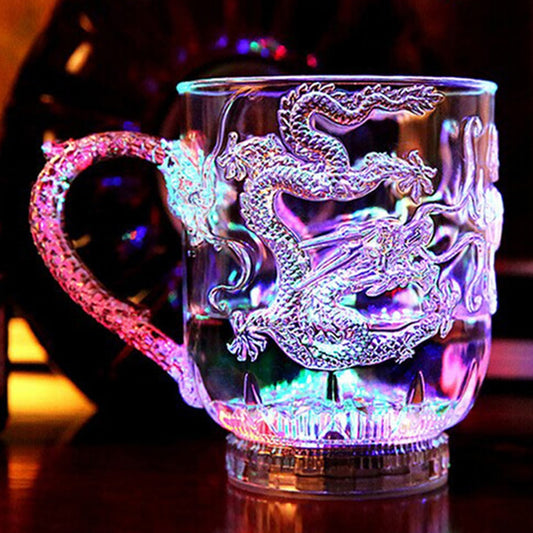 Colorful LED Light Up Party Mug - Pexav