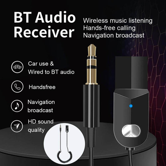 Wireless Bluetooth Audio Receiver with Mic - Pexav
