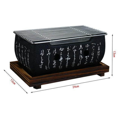 Compact Asian Style Outdoor BBQ Grill Stove