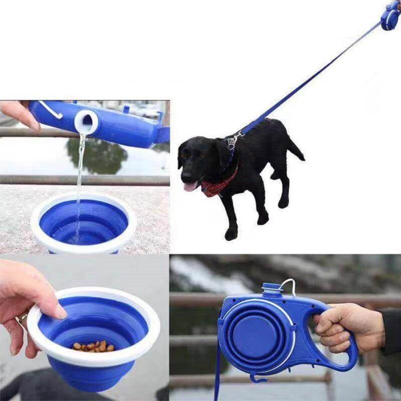 Portable Pet Water Bottle Leash - Pexav