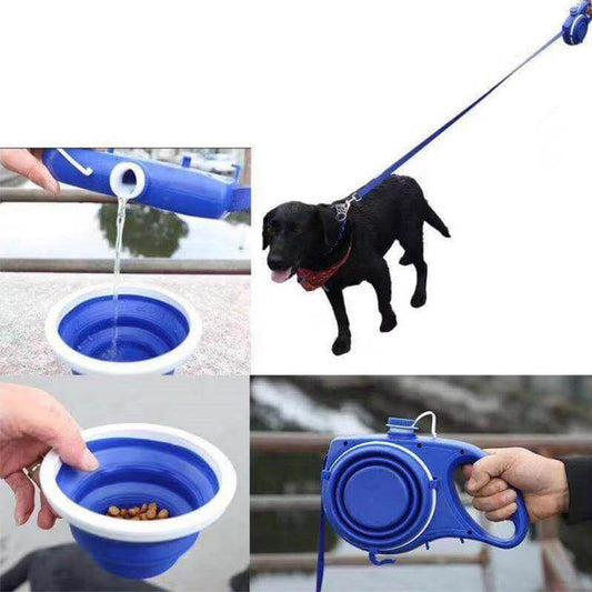 Portable Pet Water Bottle Leash - Pexav