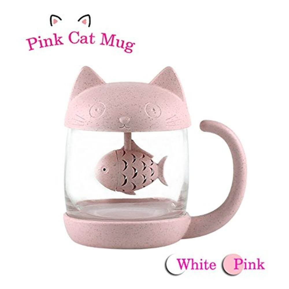 Pretty Coffee Mug with Infuser