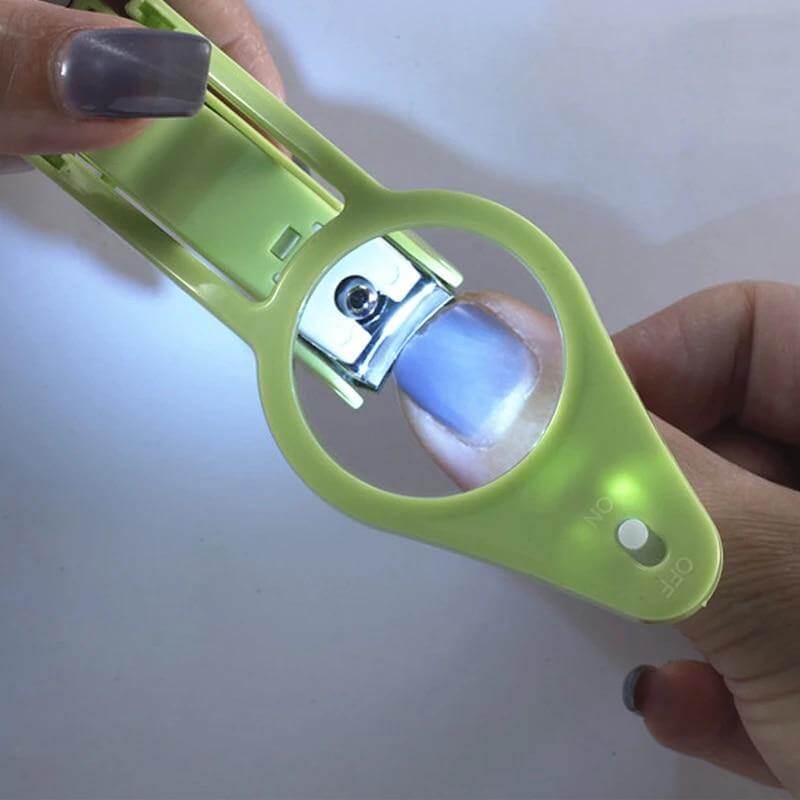 Bright Light Nail Trimmer Clippers - Pexav