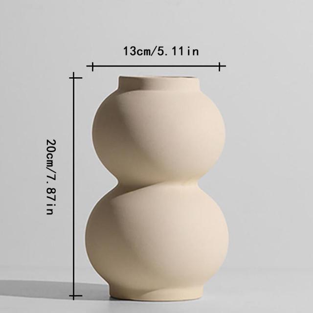 Beautiful Floral Porcelain Decor Vase