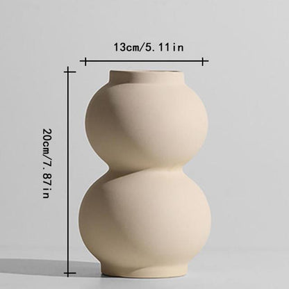 Beautiful Floral Porcelain Decor Vase