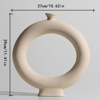 Beautiful Floral Porcelain Decor Vase