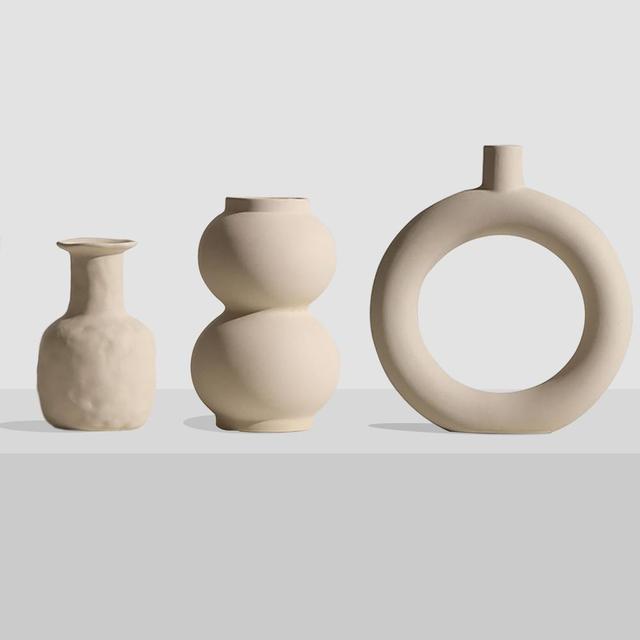 Beautiful Floral Porcelain Decor Vase