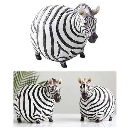 Adorable Animal Zebra Decor Figurines