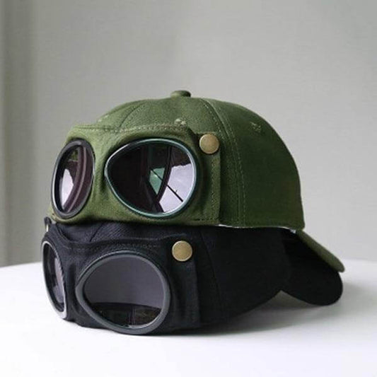Stylish Men's Aviator Shades Cap - Pexav