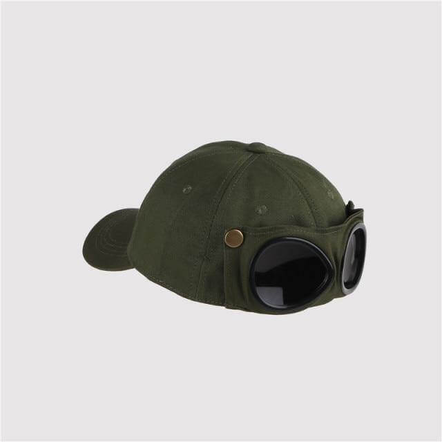 Stylish Men's Aviator Shades Cap