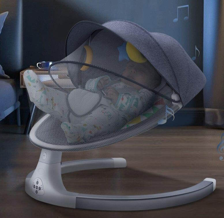 Automatic Baby Swing with Bluetooth Music - Pexav