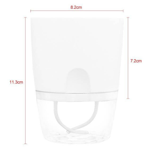 Automatic Watering Planter with Built-in Reservoir