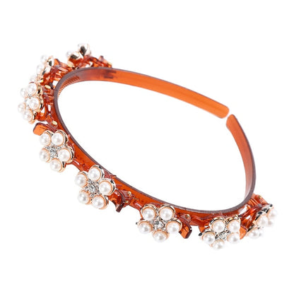 Trendy Dual Barrette Hair Clip Headband