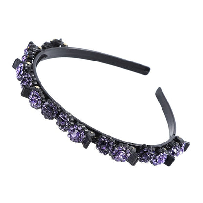 Trendy Dual Barrette Hair Clip Headband