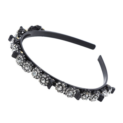 Trendy Dual Barrette Hair Clip Headband
