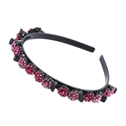 Trendy Dual Barrette Hair Clip Headband