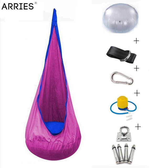 Vibrant Kids Hanging Hammock