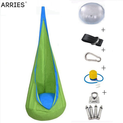Vibrant Kids Hanging Hammock - Pexav